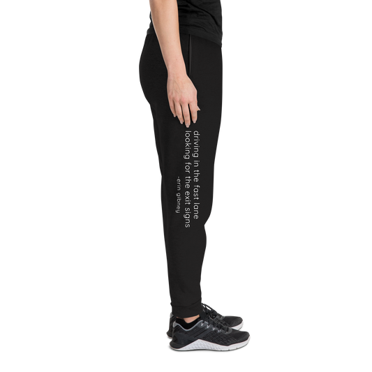 "Exit Signs" Unisex Joggers