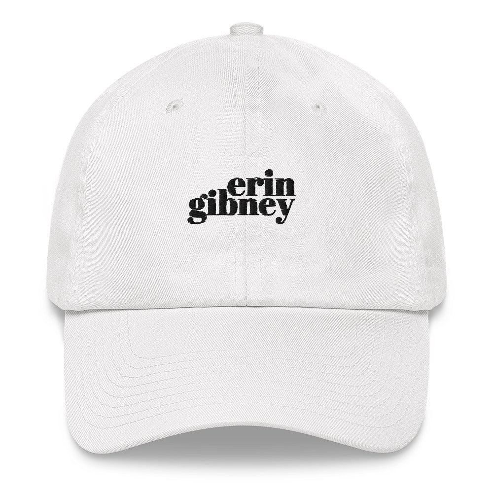 ERIN GIBNEY logo hat